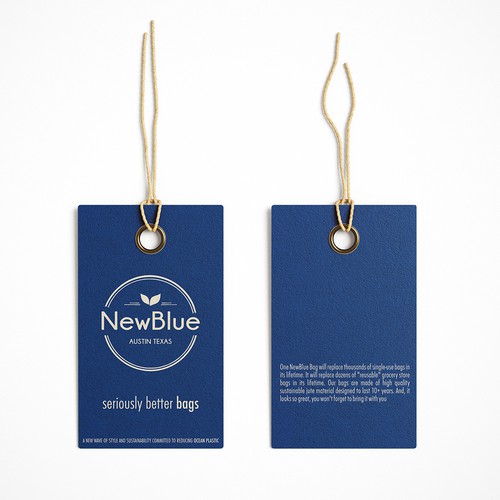 Hang Tag for Bags Ontwerp door D'D Design