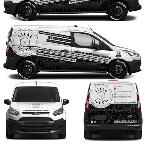 ⭐🥃 Clear Ice Company Car Wrap 🥃 ⭐ Design von aricaturrash