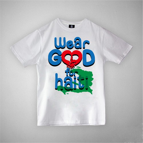 Wear Good for Haiti Tshirt Contest: 4x $300 & Yudu Screenprinter Ontwerp door dannycheng1984