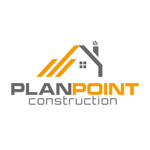 PlanPoint Construction Logo Needs A Remodel Design by Bert_Design