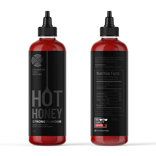 Hot Honey Bottle/Label Needed Design by M3LLS