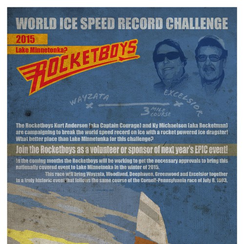 Create event poster for World Record Speed Event! Design by Parip
