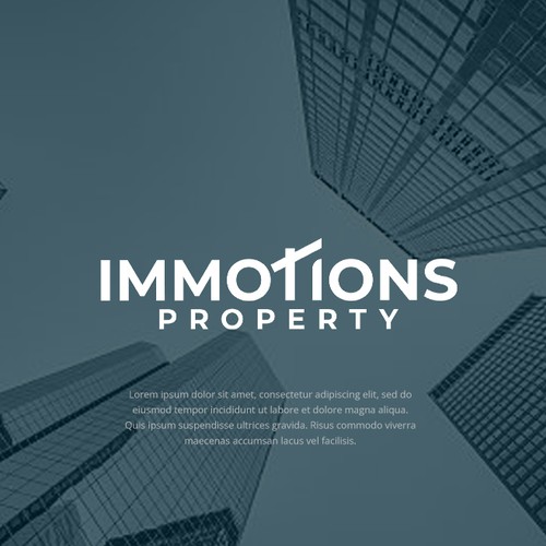 Logo IMMOTIONS PROPERTY Design by Bali Studio √