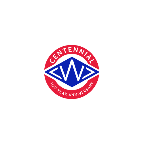 Centennial Anniversary Logo Design by Eastwind˙