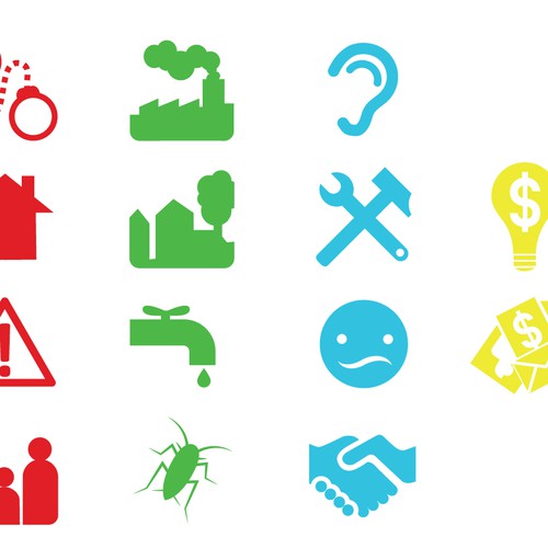 Design of 14 Icons Diseño de MADaszczuk