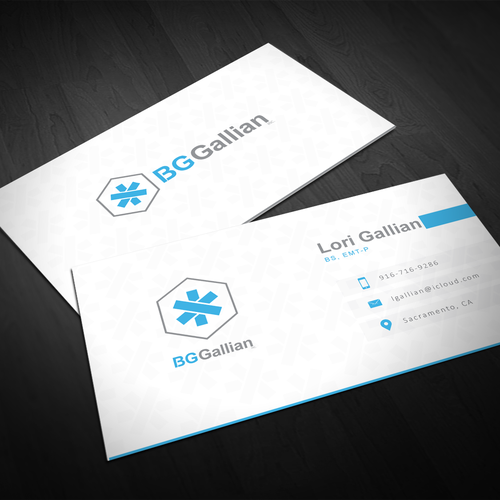 I'm a Paramedic who is tired of writing her info on a post-it note. Please Help! Design by METZ VISUAL