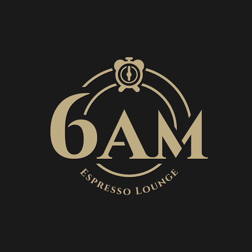 Design an enticing logo for 6 A.M. Espresso Lounge Design by Orange_