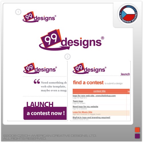 Logo for 99designs Design by BombardierBob™