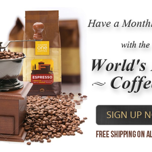 Create the next banner ad for Monthly Affair