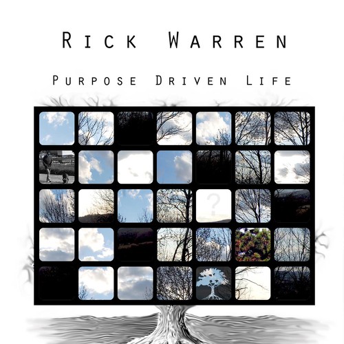 Book cover redesign for "What on Earth Am I Here For? The Purpose Driven Life" by Rick Warren Design by Arh.vladdanciu