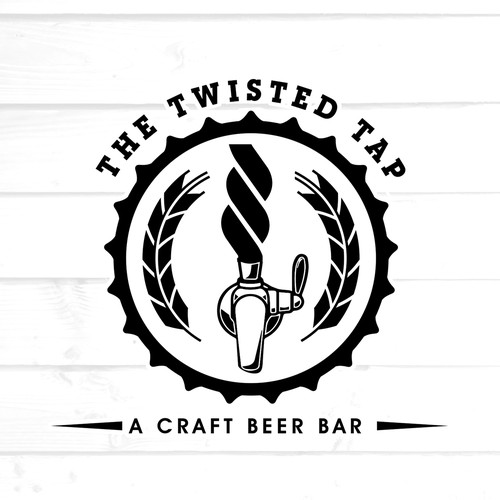 Tap house logo rebrand Design by BryantP