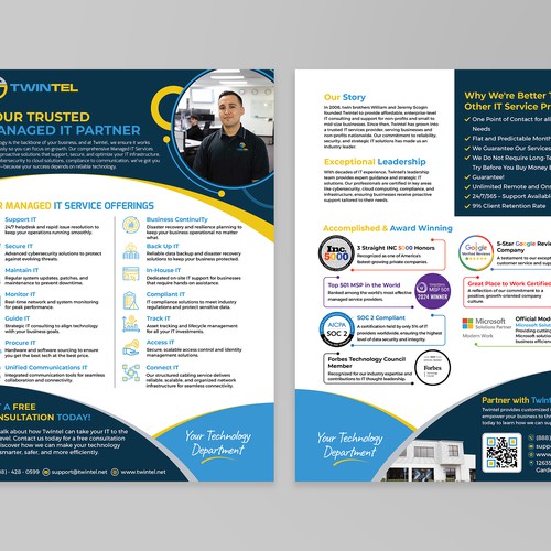 Twintel Service Advertisement Design by dezignedge*