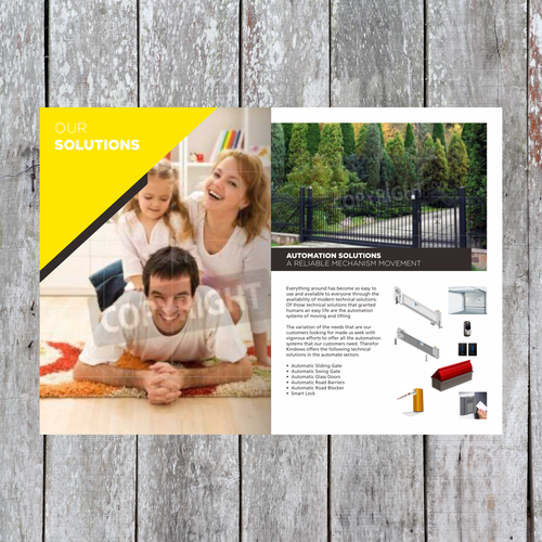 Create a company profile brochure Design by Barinix