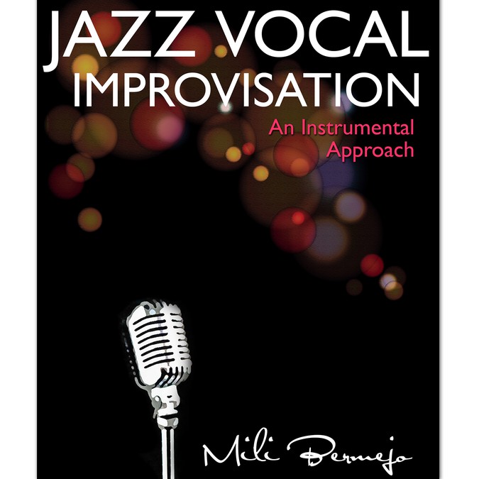 Jazz Singing Book Cover Illustration And Design For