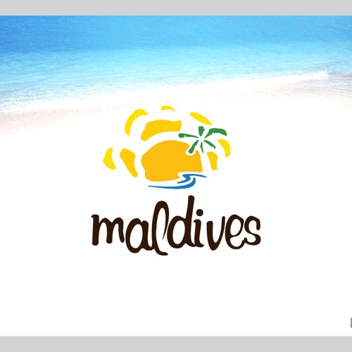 logo for Maldives Diseño de aaf.andi