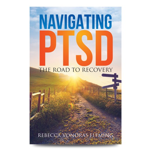 Design di Design a book cover to grab attention for Navigating PTSD: The Road to Recovery di HAREYRA
