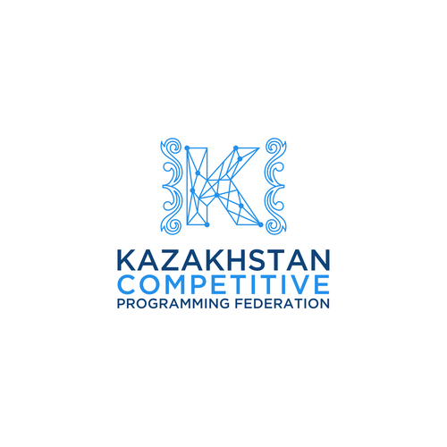 Logo for the Kazakhstan Competitive Programming Federation Design by SuperYes!