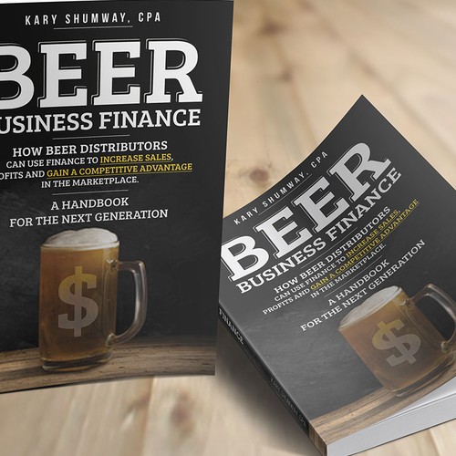 Design an award-winning book cover for the beer business Design by Ciusan