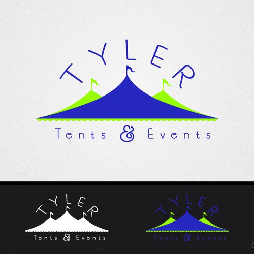 Create a Tent & party logo for Tyler Tents & Events Design by dandoesitbetter