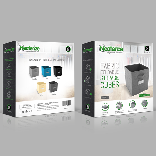 Design an attractive and unique custom product package Design by 18-Designs