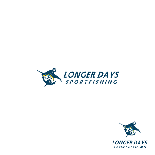 Logo and t-shirt design for deep sea fishing charter