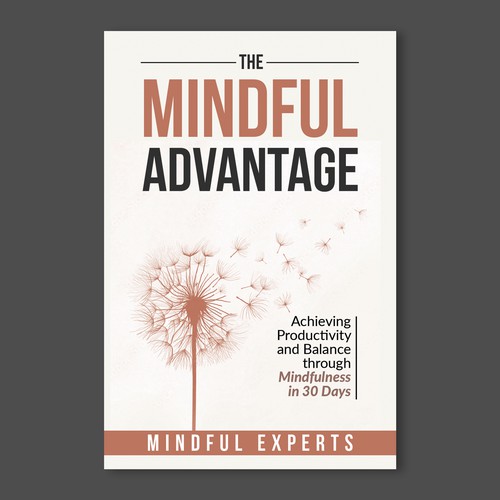 Book cover for a non-fiction self-help book about Mindfulness デザイン by Rashmita