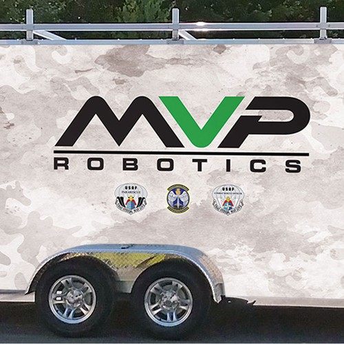 DESIGN A TRAILER WRAP FOR MILITARY ROBOTS - MVP ROBOTICS Design by RockPort ★ ★ ★ ★ ★