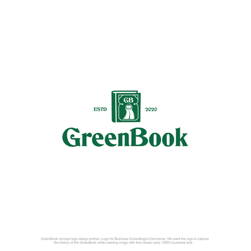 Green Book Design by mob23