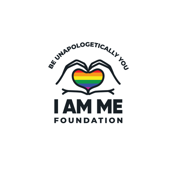 simple logo for I AM ME