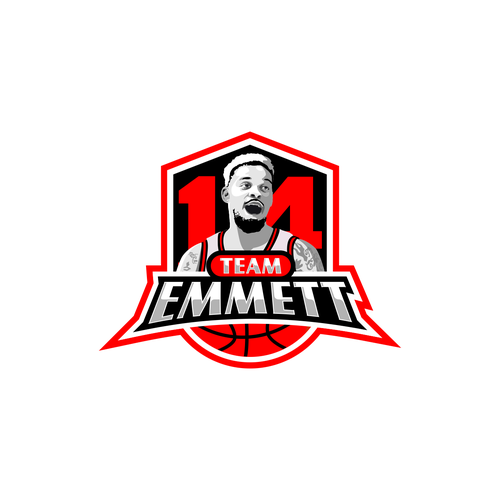 Basketball Logo for Team Emmett - Your Winning Logo Featured on Major Sports Network デザイン by KayK