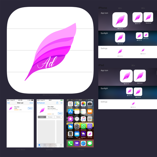 Proposta di design per un contest della categoria Icona o pulsante realizzata da neferu™