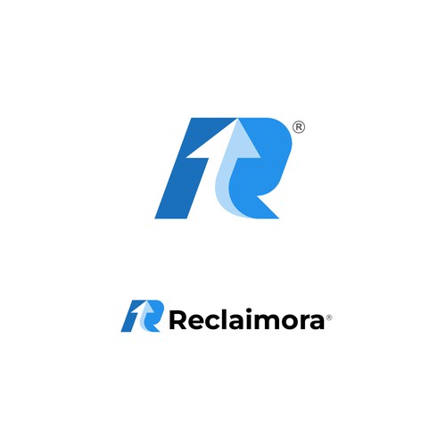 "Design a modern, trustworthy logo for Reclaimora, a fintech-style financial resolution service" winning Web page design