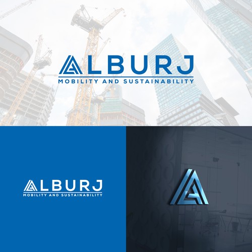 Logo for an Engineering Consultancy firm, specializes in Buildings, Mobility and Sustainability-ontwerp door ARIAL studios