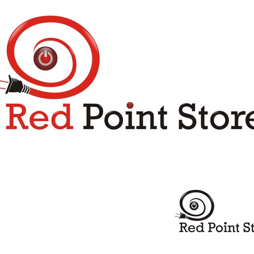 Design Redpoint logo di polez