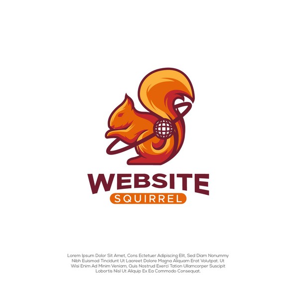 Design by Versign titled "Website Squirrel logo"