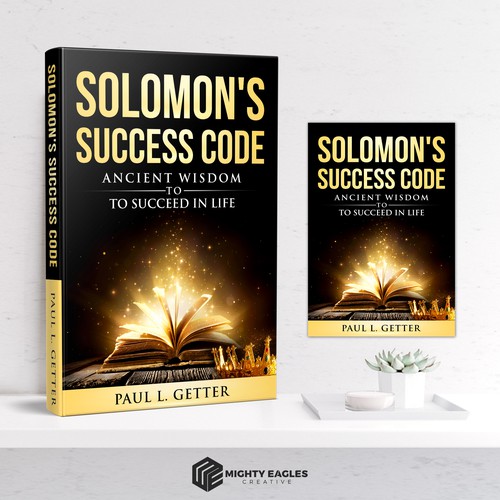 Design A Book Cover For A Christian Devotional That Uncovers The Secret To Success In The Scripture Design by Mighty_Eagle