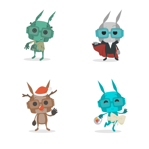 Design di Create a Mascot for a personal sharing app di Hirilorn