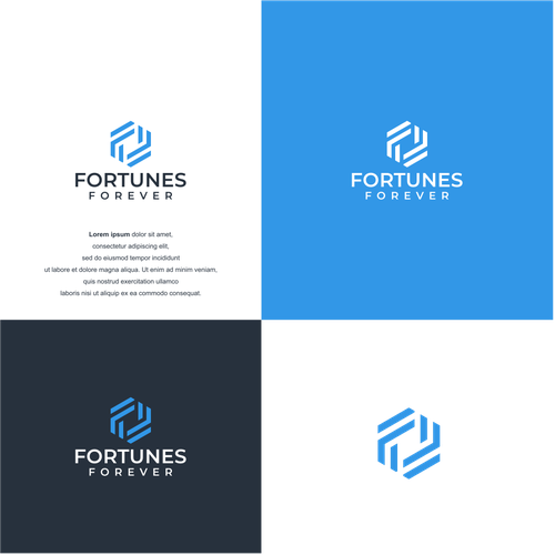 Fortunes Forever Logo Diseño de Eshaal ®