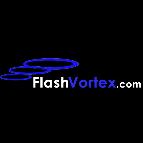 FlashVortex.com logo Design by Brammer