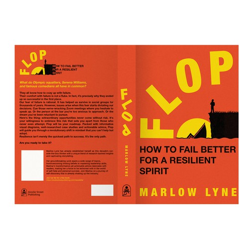 Design a book cover for a book called "FLOP" ! Design by rifally