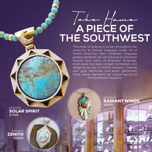 Super Bowl Magazine Ad for a Jewelry Store Design by _Blue_