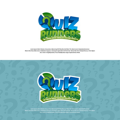 Fun Logo design for Quiz/Trivia company Design by Kheyra_Aulia