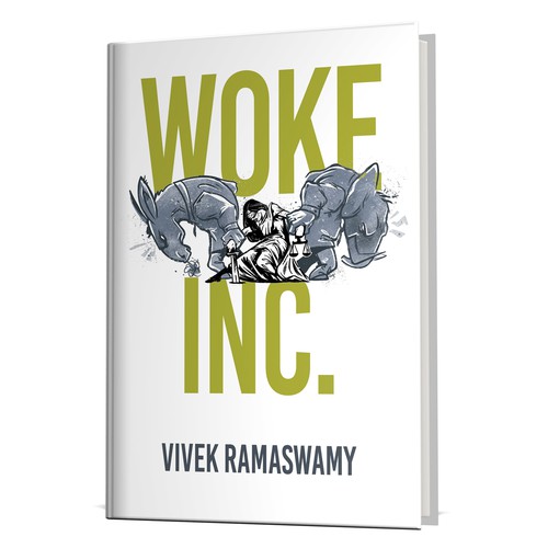 Woke Inc. Book Cover Diseño de libzyyy
