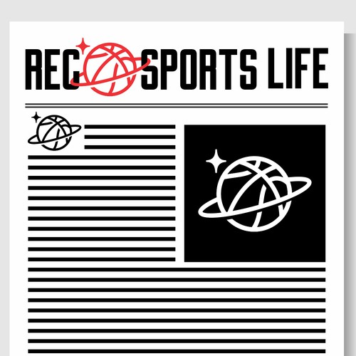 Diseño de Logo for Newsletter about Recreational Sports Business de LogisStudio