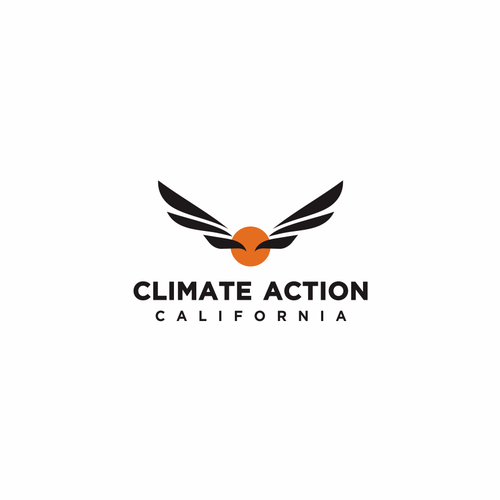 Climate Action California Logo Diseño de Tamako
