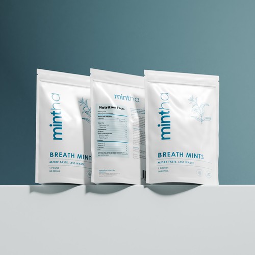 Upscale fresh breath mints pouch-ontwerp door Kulkicreatives