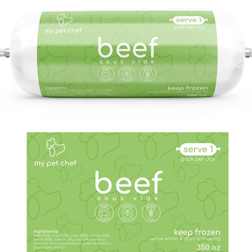 Design Premium Fresh Dog Food di Totoya