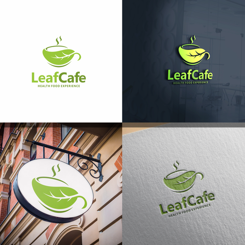 Design di Logo: Leaf Cafe di Marie Curie
