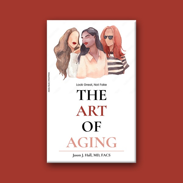 The Art of Aging Book Cover Design