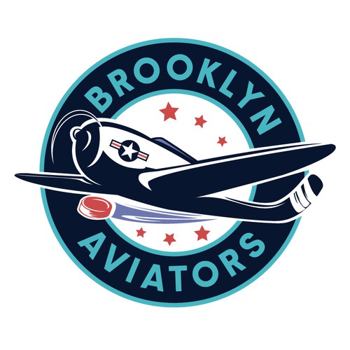 Ice Hockey Team Logo- Brooklyn NY Design by osworkdesign